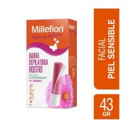 Millefiori Cera Depilatoria en Barra Rostro y Pequenas Areas 38 gr