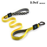 Correa Blanco y Negro Amarillo Talla M L