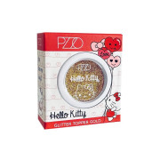 Topper de Glitter Hello Kitty Gold