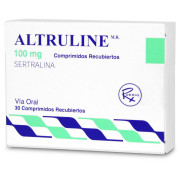Altruline Sertralina 100mg 30 Comprimidos Recubiertos