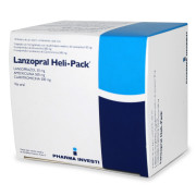 Lanzopral Heli-Pack Lansoprazol 30 mg Amoxcicilina 500 mg Claritromicina 500 mg 14 Blisters