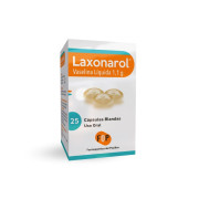 Laxonarol Vaselina Liquida 1100 mg 25 Cápsulas Blandas