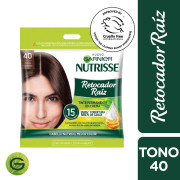 Tinte Permanente en Crema Retocador Raíz 40 Tonos Castaños X1