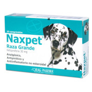 Naxpet Perros Raza Grande Mas De 30kg Ketoprofeno 30 mg 10 Comprimidos Veterinarios