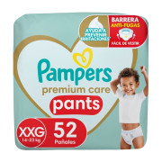 Premium Care Pants Pañal Desechable Fácil de Vestir Xxg 14-25Kg x52