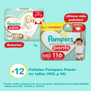 Pañales Premium Care Pants Talla XXG, 104 Unidades