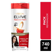 Pack Reparación Total 5 Shampoo 370 ml y Acondicionador 370 ml