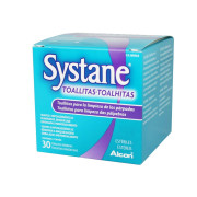 Systane Toallitas para la limpieza de parpados estriles 30 unidades