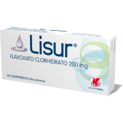 Lisur Flavoxato Clorhidrato 200 mg 20 Comprimidos Recubierto