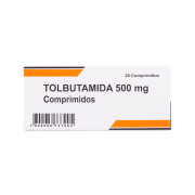 Tolbutamida 500 mg 20 Comprimidos