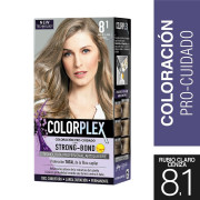 Coloración Permanente Pre-Cuidado Strong-Bond 8.1 Rubio Claro Ceniza