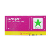 Somnipax Zolpidem 10 mg 30 Comprimidos