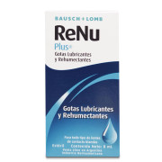 Renu Plus Lubricante Rehumectante Lentes Blandos x 8 mL Solución