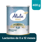 Alula Gold Sin Lactosa S-26 400g. - Etapa 0 a 12