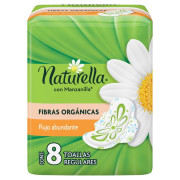 Toalla Higiénica Día  Normal Con Manzanilla Tela Suave 8 Unidades