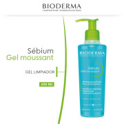 Sébium Gel Moussant Gel Limpiador Purificante Pieles Mixtas a Grasas