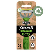 Xtreme 3 Ultimate Eco Máquina de Afeitar 3 Hojas Desechable X2