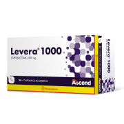 Levera 1000 Levetiracetam 1000 mg 30 Comprimidos Recubiertos