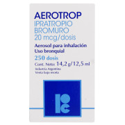 Aerotrop 20 mcg/Dosis x 250 Dosis Aerosol Para Inhalación