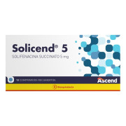 Solicend Solifenacina Succinato 5 mg 10 Comprimidos Recubiertos