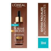 Sublime Bronze Gotas Faciales Autobronceantes Sin Fragancia 30 mL