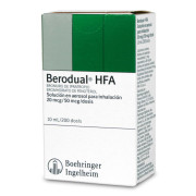 Berodual HFA Fenoterol 50 mcg / DS Inhalador Bucal 200 Dosis