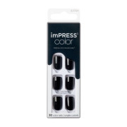 Impress Color Uñas de Color 020 All Black X30