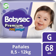 Premium Flexiprotect Pañales Desechables Talla G 68 Unidades