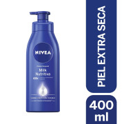 Crema Corporal Milk Nutritiva Piel Extra Seca 400 mL