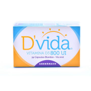 Dvida Vitamina D3 800 UI 35 Cápsulas Blandas