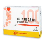 Tolexine Doxiciclina 100 mg 15 Comprimidos