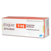 Eliquis Apixaban 5 mg 60 Comprimidos Recubierto