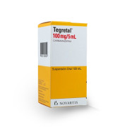 Tegretal Carbamazepina 100 mg/5 mL Suspensión Oral Jarabe 100 mL