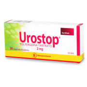 Urostop Tolterodina Tartrato 2 mg 30 Comprimidos