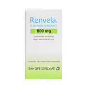 Renvela Sevelamer Carbonato 800 mg 180 Comprimidos Recubiertos