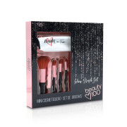 Set 4 Brochas + Cosmetiquero