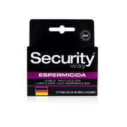 Security Way Espermicida 6 Preservativos
