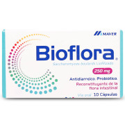 Bioflora Saccharomyces 250 mg 10 Cápsulas