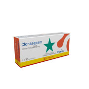 Clonazepam 2 mg 30 Comprimidos