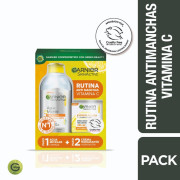 Estuche Rutina Antimanchas Agua Micelar 400 ml + Crema Hidratante