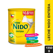 Leche en Polvo Familiar Entera 1350 gr