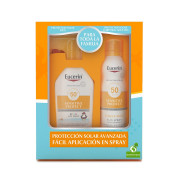 Estuche Sun Kids Spray Trigger Sensitive Protect Fps 50 300 mL + Sun Spray Transparente Sensitive Protect Toque Seco 200 mL