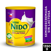 Leche en Polvo Familiar Semidescremada Sin Lactosa 1350 gr