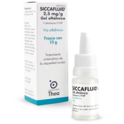 Siccafluid Carbomero 974p 0,25% Gel Oftalmico 10 gr