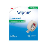 Cinta Transparente Transpore 12.5mm x 5 mts