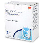 Relvar Ellipta Fluticasona Furoato 100 mcg Inhalador Bucal 30 Dosis