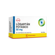 Losartan 50 mg x 30 Comprimidos Recubiertos ASCEND