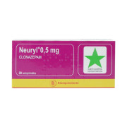 Neuryl Clonazepam 0,5 mg 30 Comprimidos