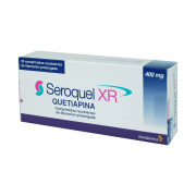 Seroquel XR Quetiapina 400 mg 30 Comprimidos