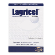 Lagricel Ofteno Hialuronato de Sodio 0,4% Solución Oftálmica Dosis Única